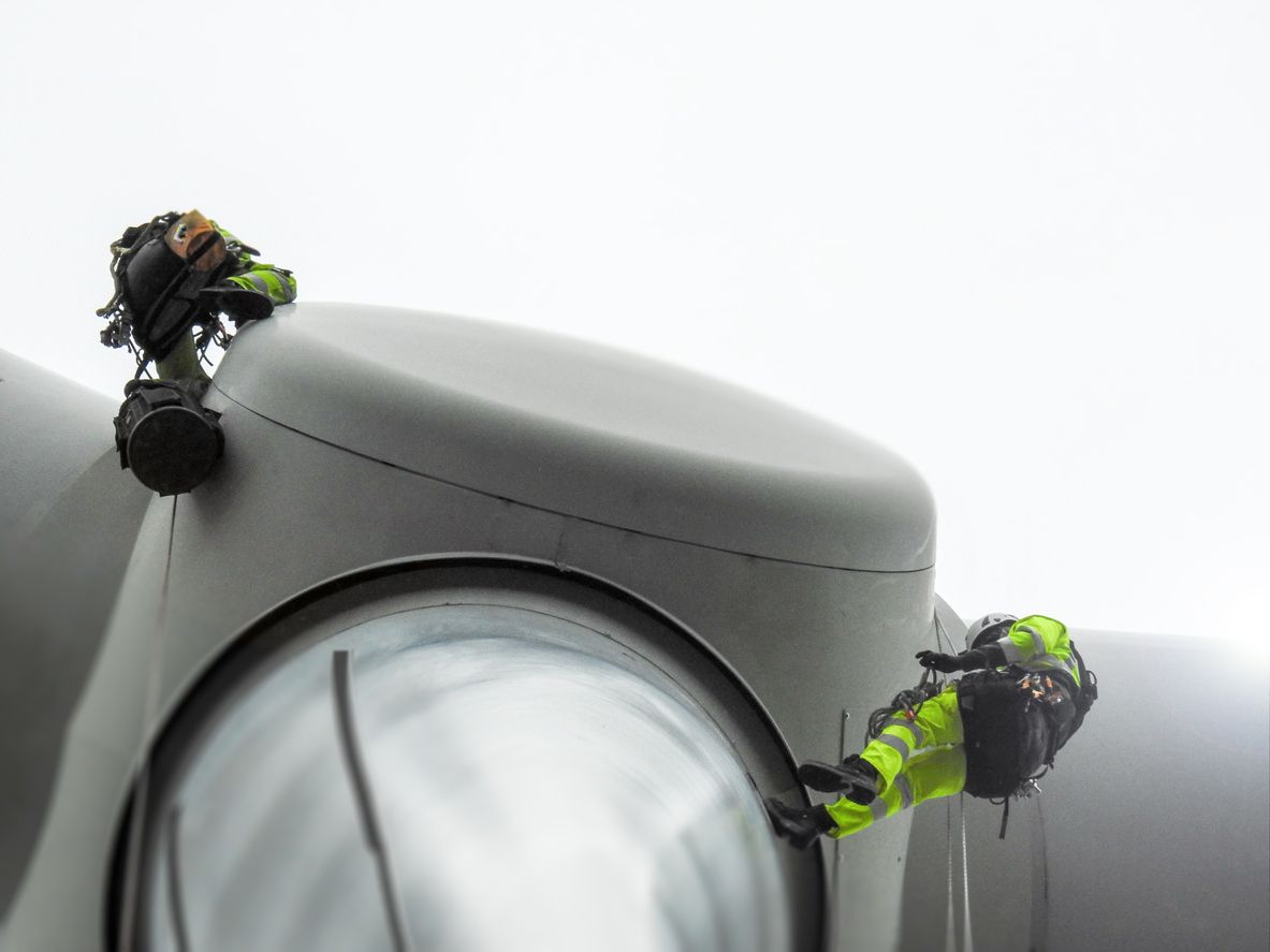 Personalbrist i energibranschen – Ingen vill bli vindkraftstekniker