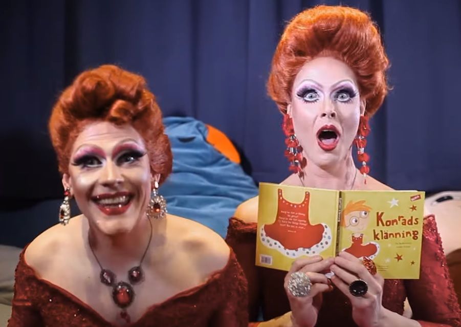 Drag queens prisas: “God marknadsföring för bibliotek”