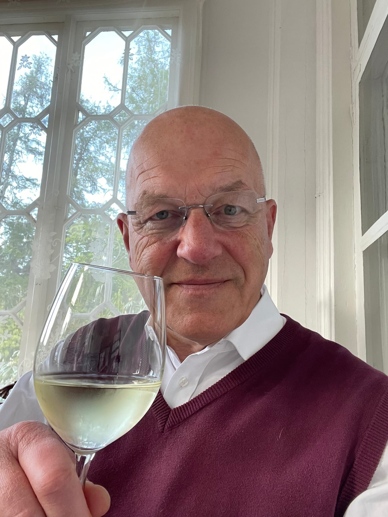 Vit sparris på menyn